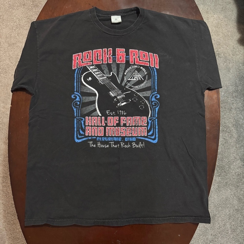 Rock and Roll Hall of Fame 2013 Inductees Graphic T-shirt Tee Black Men’s XL